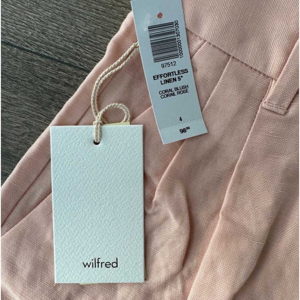 Aritzia Effortless Linen Shorts